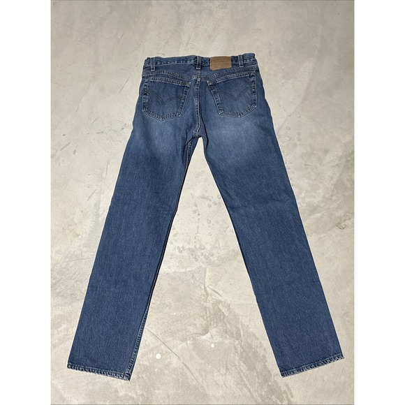 Vintage 1995 Levis 501 Jeans Men's 31x34 Made USA Button Fly Denim 90s Tag